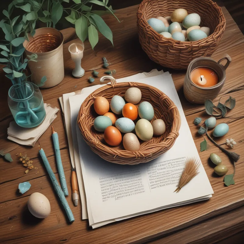 Пасхальный декор дома: 10 идей украшения к Пасхе