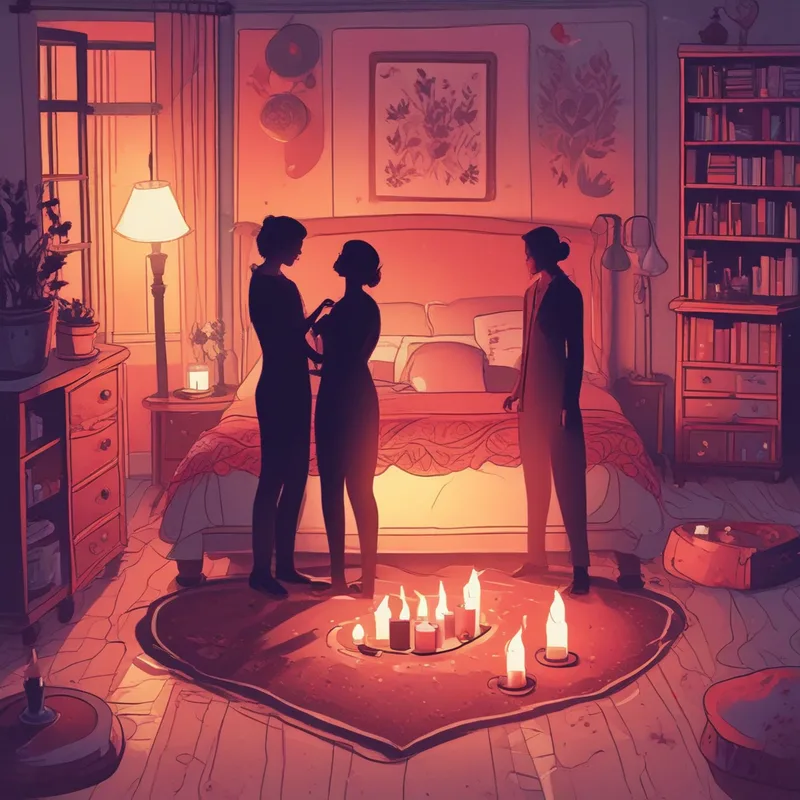 Романтичный декор комнаты на День Валентина: 4 идеи