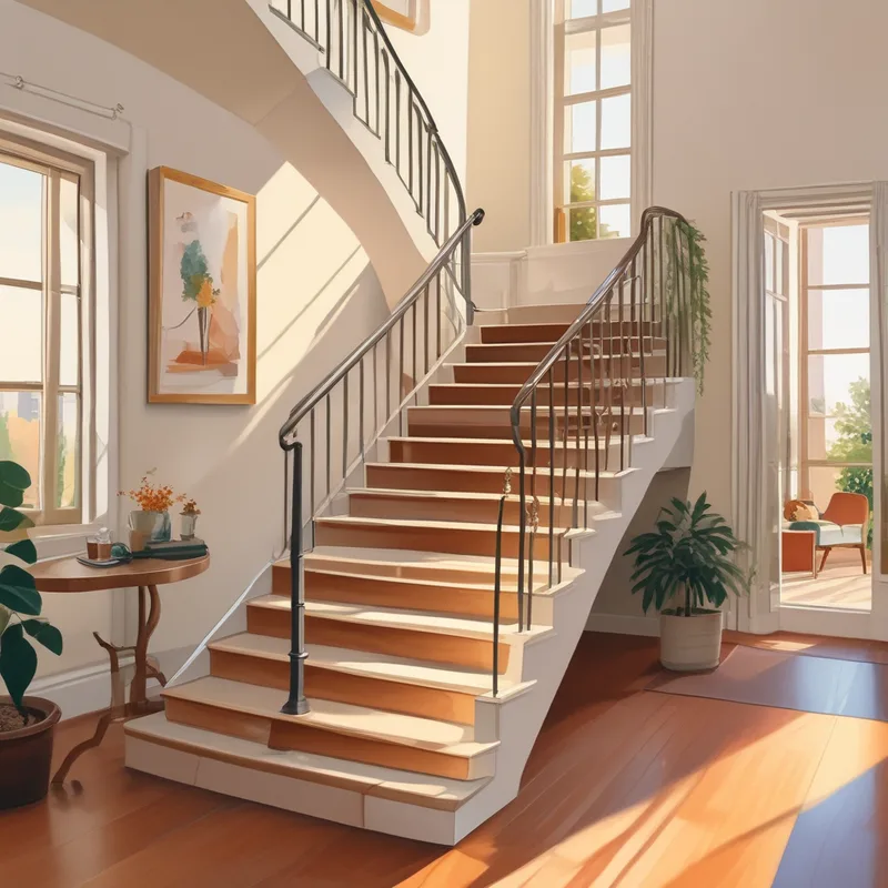 Металлические лестницы для дома: как выбрать и вписать в интерьер