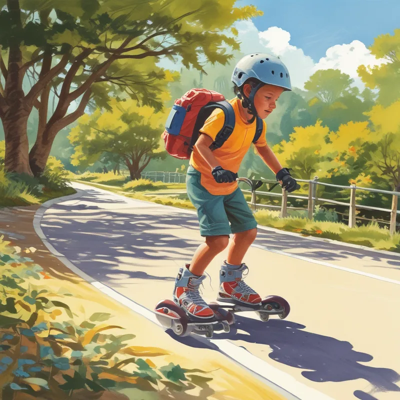 Безопасные ролики для детей: советы по выбору и интересу