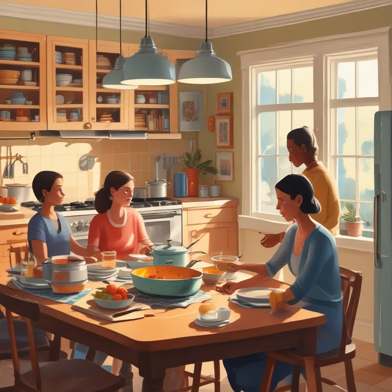 Кухня — центр семейной жизни: тренды и функциональность