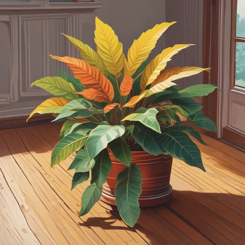 Кротон: польза для здоровья и очистка воздуха в доме