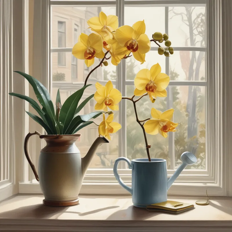 Почему желтеют листья орхидеи после покупки: причины и срочная помощь