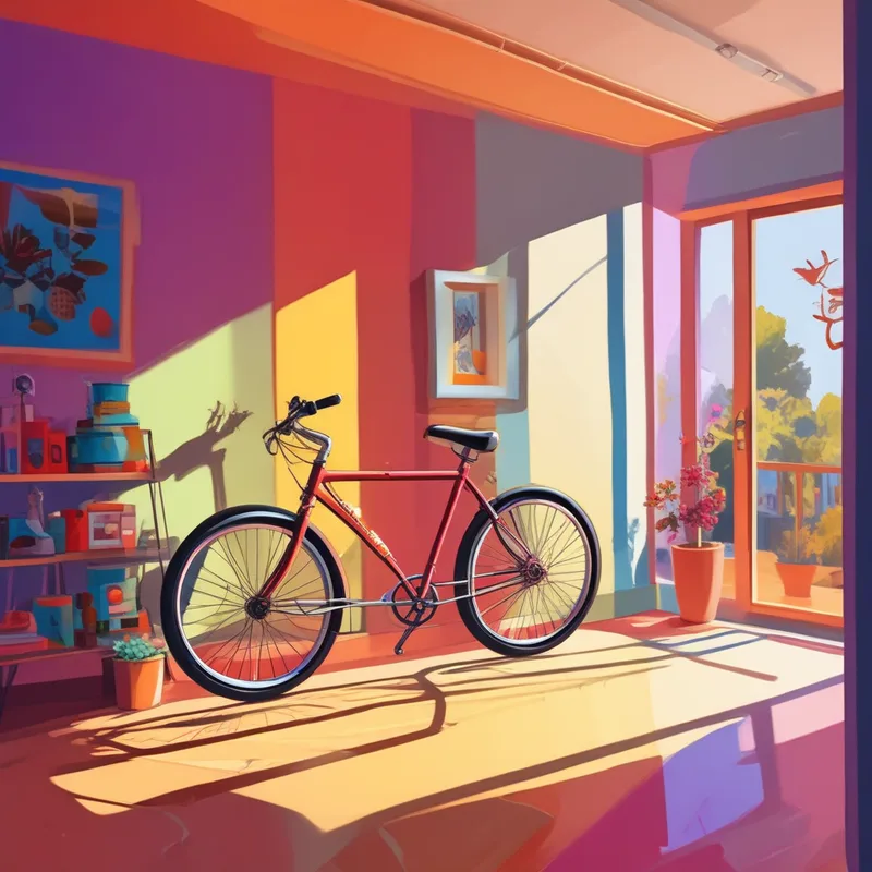 Как хранить велосипед в маленькой квартире: 5 идей