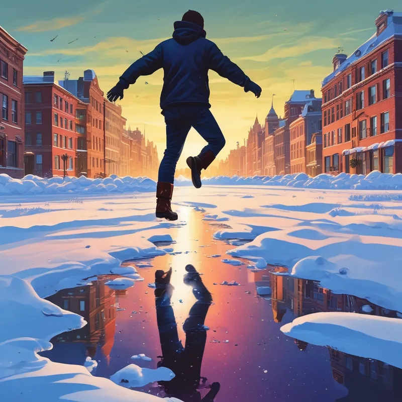 Как правильно упасть в гололёд и выбрать обувь для безопасности