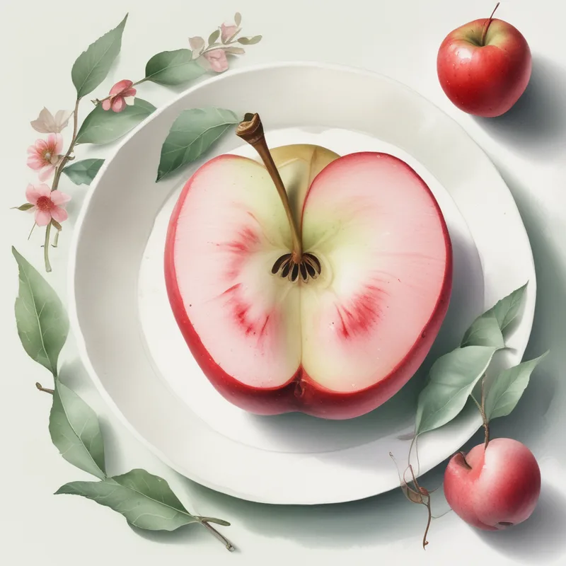 Как яблоки укрепляют зубы и убирают налет